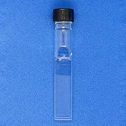 スクリューキャップ付石英2mmセル 液溜め付 2面透明 USP-CL2-2MM-Q-LPC